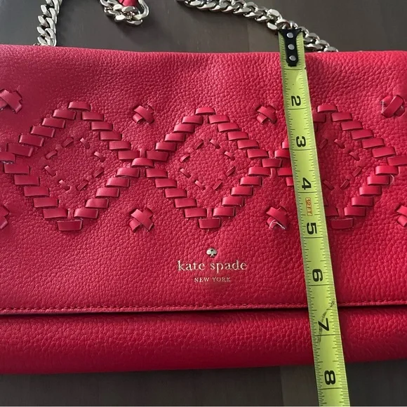 Kate Spade Flynn Street Valencia Prickly Pear Leather bag & wallet - Picture 5 of 14